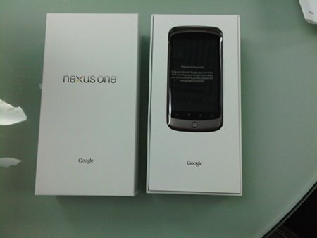 Nexus One - Unboxing