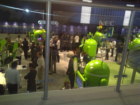 Android Stand at Mobile World Congress 2011 - Photo 1