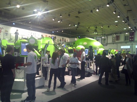 Android Stand at Mobile World Congress 2011 - Photo 3